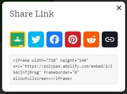 share polypad link