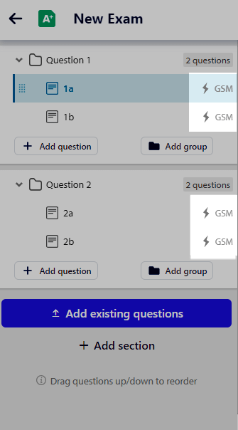 individual GSM questions